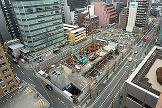 建築工事の記録