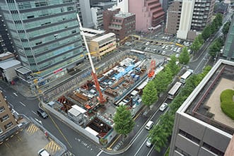 建築工事の記録